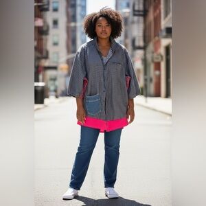 Hudson & Barrow Upcycled Striped Shirt